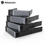 Yottamaster 4 Pack Hard Drive Adapter Trays For 2.5" 3.5" SATA Drives HDD Trays