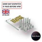 Cartridge Headshell Screws Mounting Kit **FREE P&P ** Technics Numark Stanton