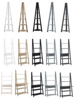 Bookcase Ladder Shelf Unit 3 4 5 Tier Display Shelving Stand Corner