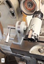 Clarkson MK1/MK2 tool and cutter grinder head