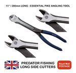 Long Fishing Side Cutters, 11” / 28cm, Predator / Pike Fishing Tool (373)