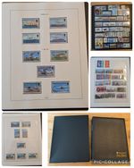 GUERNSEY UK 1969 - 1983 Stamps Lindner Album Slipcase MNH Used Hinged  See Pics