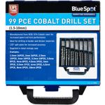 Cobalt Drill Bit Set for Stainless Steel 5% M35 Material HSS-Co 99 Cobalt Bits