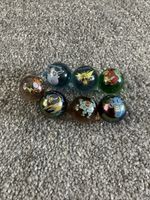 Pokémon Marbles Raichu Tauros Machamp Gen 1 Vintage Set of 7