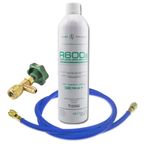 R600a REFRIGERANT GAS CHARGING RECHARGE KIT HOSE LINE TAP TUBE PIERCING VALVE