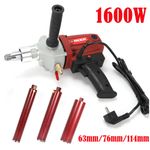 HandHeld Diamond Core Drill Dry/Wet Concrete Core Drilling 63/76/112MM