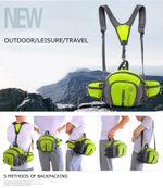 Unisex Outdoor Sport Bottle Holder Shoulder Bag Cross Bag Cycling Run Waist Bag