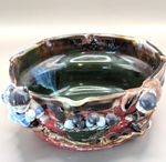 Antique - Japanese Ceramic - Sumida Gawa  Bowl - 6" Diameter