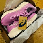 ASICS NOVABLAST 6 Women’s Running Trainers Pink/White Cushioned UK 8.5 EU 42.5