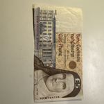 Central Bank Of Ireland £5 Pounds Vintage Banknote
