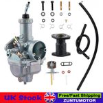 Carburetor Carby Kit Silver For Yamaha Grizzly 125 YFM125G Breeze 125 YFA125 New