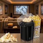 Fully Automatic Popcorn Machine Non-Stick Popcorn Maker DIY Air Popper  Kitchen