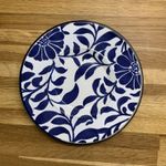 Denby Malmo Bloom side plate / saucer  Blue White Pattern Discontinued Rare 