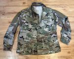 USA Army Combat Uniform Coat/Shirt  - Unisex - Size X Large Long - Green   (J15)