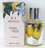 VINTAGE BRONNLEY LEMON & NEROLI EAU FRAICHE 100ML - BOXED - DISCONTINUED & RARE