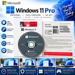 Microsoft Windows 11 Pro DVD | Product Key Included | Fast Shipping