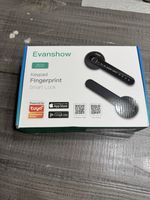 Evanshow Z02 Fingerprint Keypad Smart Lock Tuya BT Black