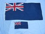 Blue Ensign sewn/embroidered UK Manufactured MOD Woven Polyester