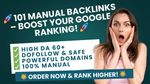 2025 Update: 100+ Unique PR9 DA 90+ SEO Backlinks to Boost Google Ranking