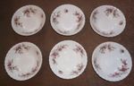 Royal Albert LAVENDER ROSE 16cm BOWLS x 6 - GC