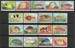 Cocos (Keeling) Is. 1979 Fish set fine fresh MNH