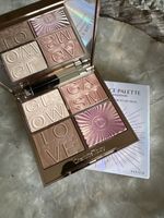 CHARLOTTE TILBURY GLOWGASM FACE PALETTE NUDE MAKEUP FOR CHEEKS - LIGHTGASM