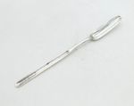 George III Sterling Silver Bone Marrow Scoop Spoon Antique 1776 London