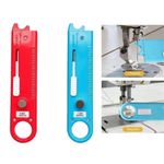 Sewing Machine Needle Threader Tool, Quick Threading Device With Alignment Guide