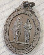 Vintage NRA Rifle Clubs Medal – SIT PERPETUUM – Bronze Oval – c.1900s