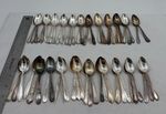 Lot of 65 Assorted Vintage Silverplate Demitasse Spoons - Lot#178