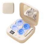 Ultrasonic Contact Lens Cleaner Machine Portable Cleaner with Type-C Charger