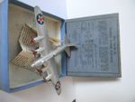 PRE-war DINKY  BOEING  "FLYING FORTRESS"  MONOPLANE 62g   BOXED   VG