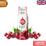 Gourmet Sour Cherry Syrup - 500ml, Ideal for Drinks & Desserts, 60% Fruit
