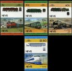 NEVIS 1984 SG219-26 RAILWAY LOCOMOTIVES (2ND SERIES) - MNH