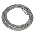 Sealey Wire Rope (9.2mm x 26mtr) for SWR4300 & SRW5450 Winches Recovery Ropes