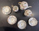 Vintage Japanese Noritake Tea Set With Maruki Spider Symbol On Base
