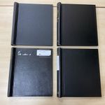 Usable Stanley Gibbons stamp albums x 4. No stamps, with new leaves. BG69