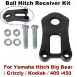 Ball Hitch Receiver Kit For Yamaha Hitch Big Bear Grizzly Kodiak 400 / 450