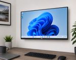 Dell UltraSharp U2419H 24" IPS FHD Monitor + Power Cable + DP Cable - No Stand
