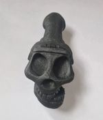 Maya Aztec Death Whistle – Loud Screaming Skull Replica Black, Scary and Unique