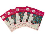 10x Arty's Pebeo Silk Painting Pre-Gutta Silk Handkerchief Ponge 28x28cm Crayons