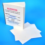 Photographic Blotting Sheets+2 Spare Pages - For 10x8" Prints - Holds 10 Sheets