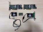 Lot of 2× LSI MegaRAID 9361-8i RAID Controllers + CacheVault Batteries