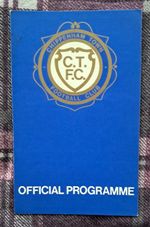 1971/72 Hellenic League - CHIPPENHAM TOWN v. WITNEY TOWN