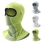 ROCKBROS Bike Sunscreen Face Mask Breathable Ice Silk Full Face Cover Outdoor