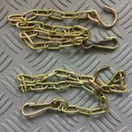 Tractor PTO Shaft Guard Retaining Chain, PTO Guard Chain,  pair.