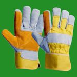10x Pair RS PRO Cowsplit Rigger Work Gloves Reinforced Palm Size 9 Large 562L