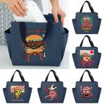 Cooler Bag Thermal Insulated Picnic Tote Food Storage Lunch Bag With Side Pocket