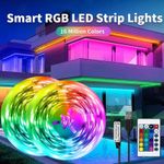 20M LED STRIP LIGHTS 5050/3528RGB COLOUR CHANGING TAPE UNDER CABINET LIGHTING UK