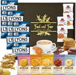 Lyons Decaf Coffee Hamper – Decaf Coffee Bags & Biscuits Gift Box